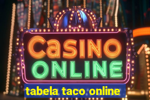 tabela taco online